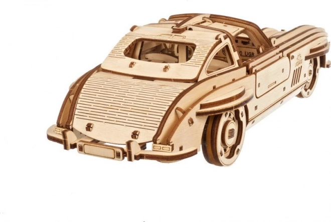 Ugears 3D lesena mehanska sestavljanka Auto Krilati Športni Coupe