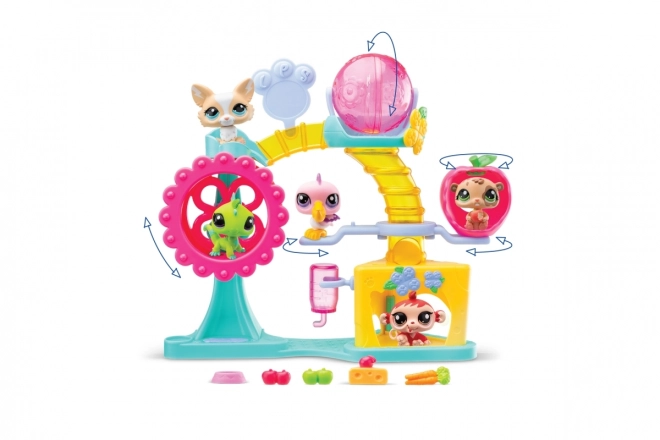 Littlest Pet Shop Zabavna tovarna z dvema figurama