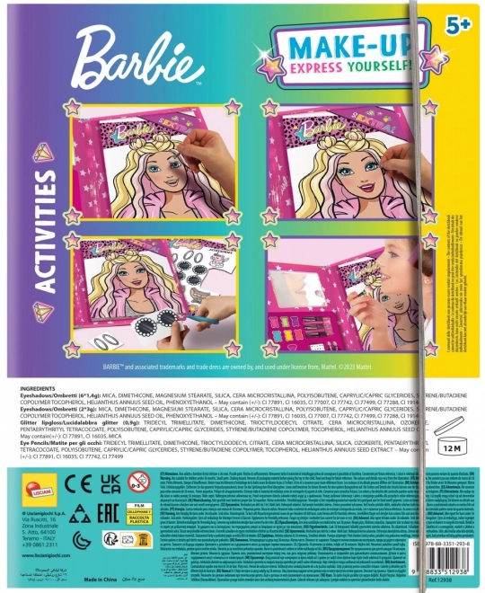 Knjiga Barbie make-up umetnost