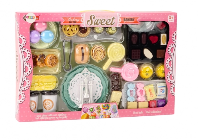 Set slaščic Kavarna Set Figurice Kavni torta 50 kos.