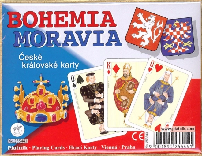 Krtne karte Češko kraljevski motivi