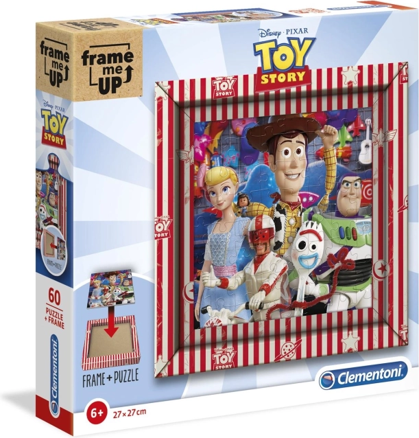 Clementoni puzzle Svet igrač – okvir 60 kosov