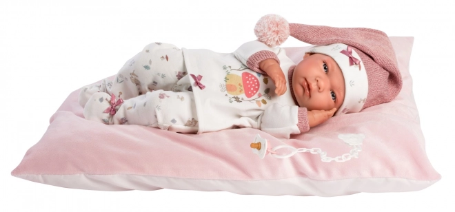 Llorens M738-80 oblačila za punčko dojenčka NEW BORN velikosti 40-42 cm