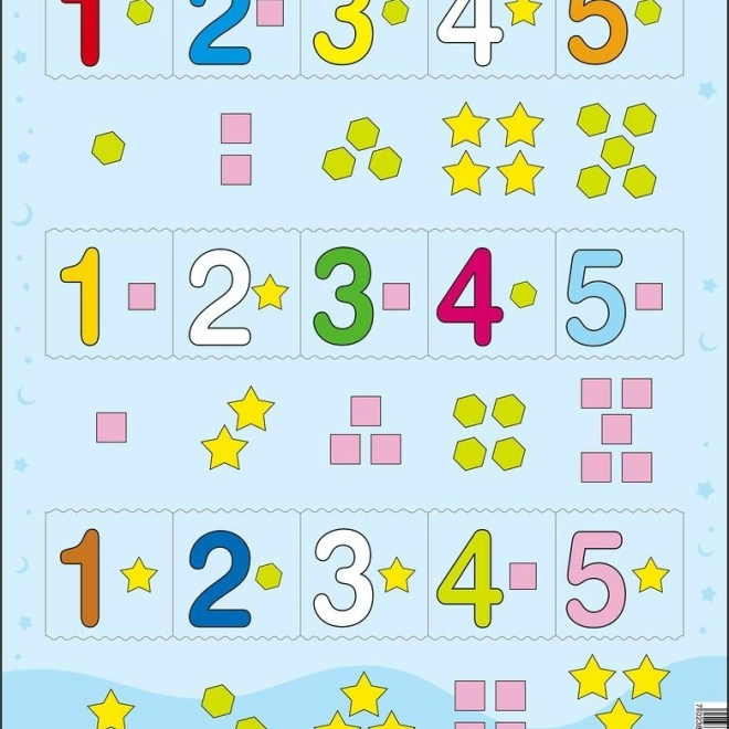 Larsen Izobraževalne Puzzle Štetje do Pet