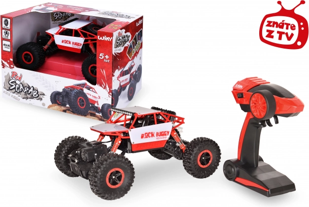 Avto Rock Buggy Rdeči Scarab