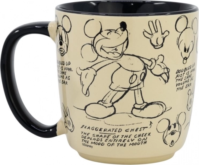 Keramični lonček Mickey Mouse 380 ml