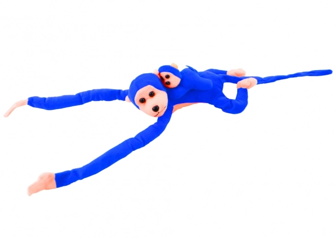 Plišasti maskota Baby Monkey Modra 70 cm