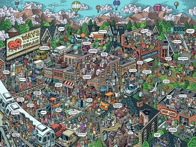 Ravensburger uganka Dejanja prijaznosti 750 kosov