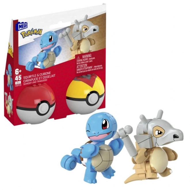 Mega Pokémon gradnja – Squirtle in Cubone