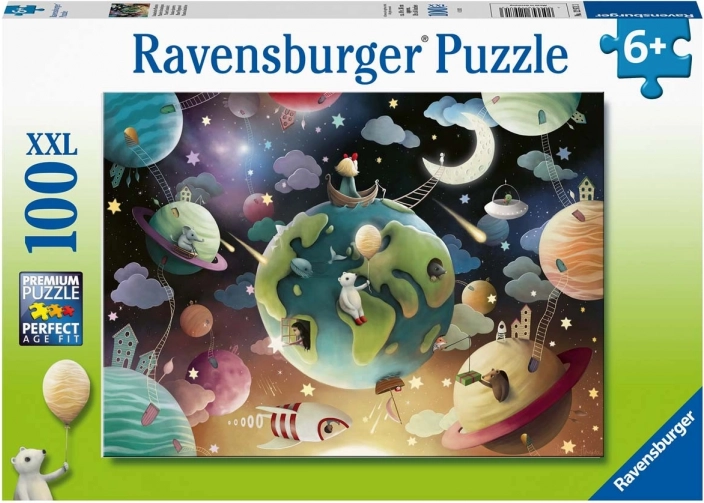 Ravensburger sestavljanka Planet Playground 100 kosov