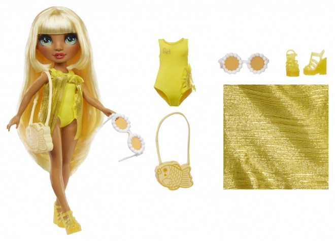 Rainbow High modna lutka Swim Style Sunny Yellow