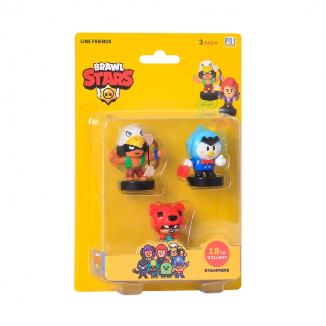 brawl stars 3 paket figurice z žigi