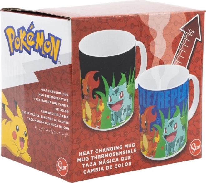 Keramična spreminjajoča skodelica Pokémon 325ml