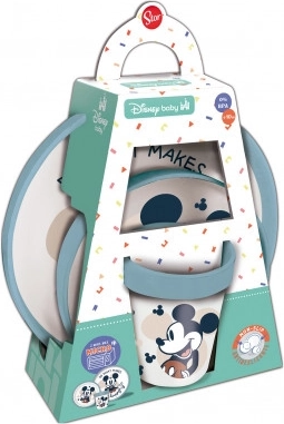 Otroški 3-delni komplet posode Mickey Mouse
