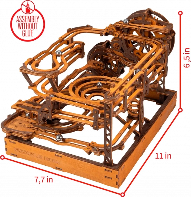 WOODEN CITY 3D lesene sestavljanke Marmor poti 265 kosov