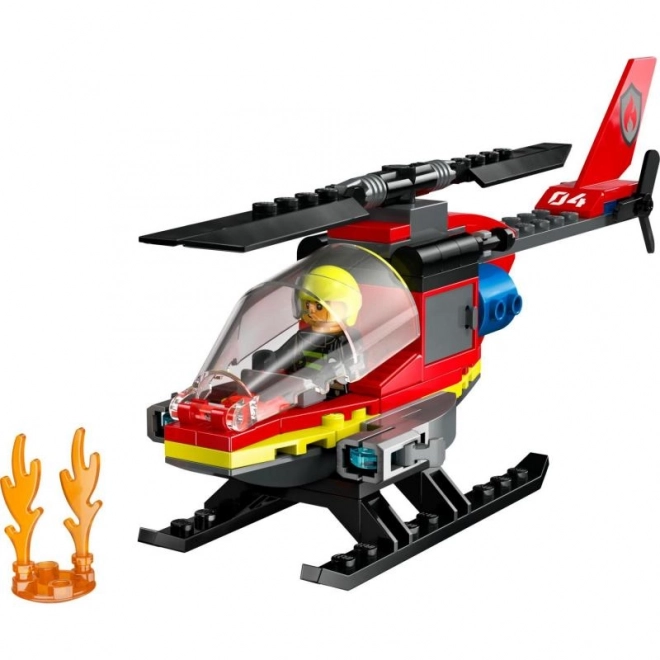 LEGO® City 60411 Gasilski reševalni helikopter