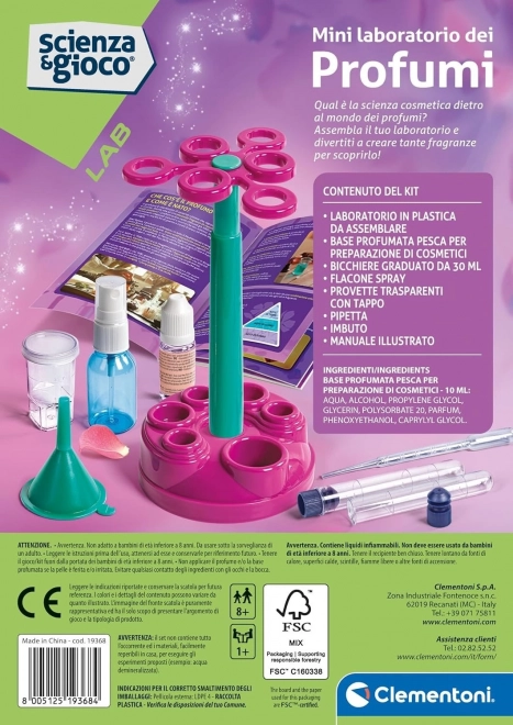 CLEMENTONI Znanost&Igranje Mala parfumska delavnica