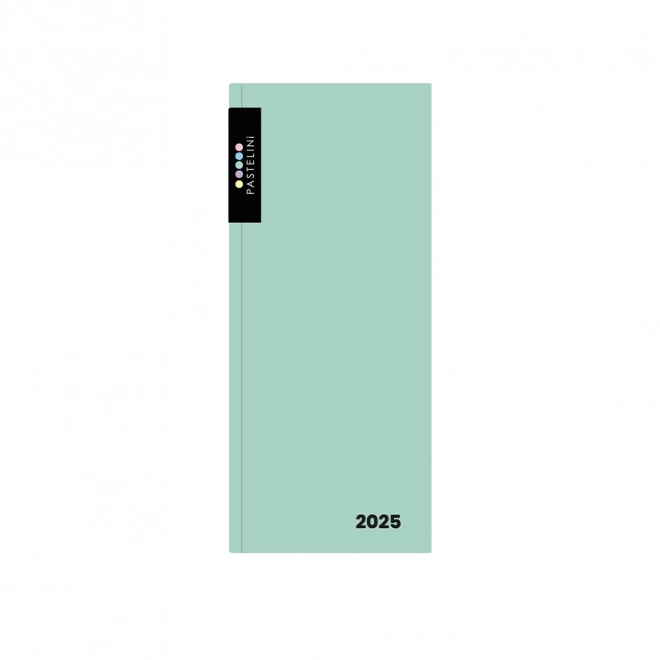 Tedenski dnevnik 2025 Pastelini zeleni