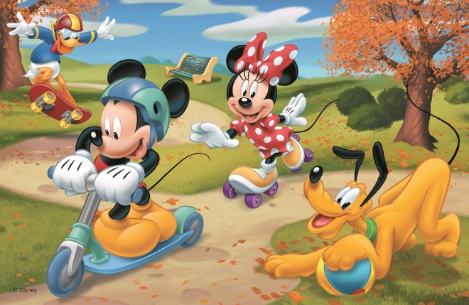 Mini sestavljanka 54 koščkov MICKEY IN PRIJATELJI Trefl