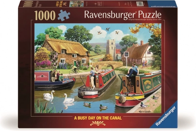 Ravensburger sestavljanka Mirna plovba 1000 kosov