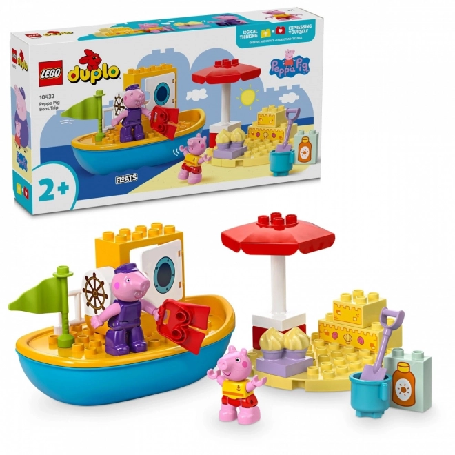 LEGO DUPLO 10432 Peppa Pig Peppa in izlet z ladjico