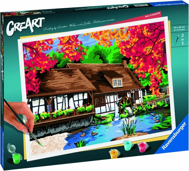 creart premium: mlin – slikanje po številkah
