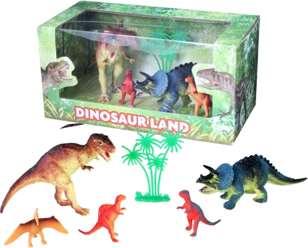 set dinozavrov 5–13 cm v škatlici