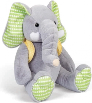 Plišasti slon z nahrbtnikom 26 cm BIGJIGS TOYS