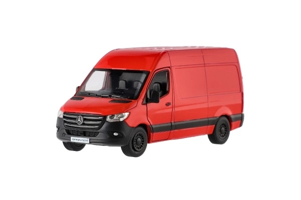 Model dostavnika Mercedes-Benz Sprinter 1:48 s funkcijo navijanja