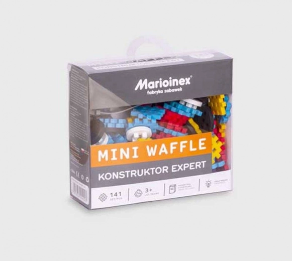 Gradbeni set Mini Waffle Konstruktor Expert – 141 kosov
