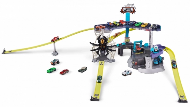 Steza za avtomobile ZURU Metal Machines: Napad Pajka