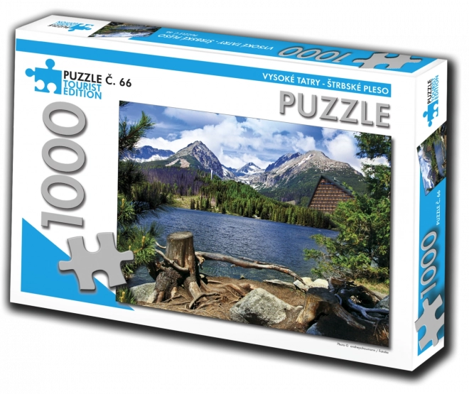 TURISTIČNA IZDAJA Uganka Visoke Tatre, Štrbské Pleso 1000 koščkov (št.66)