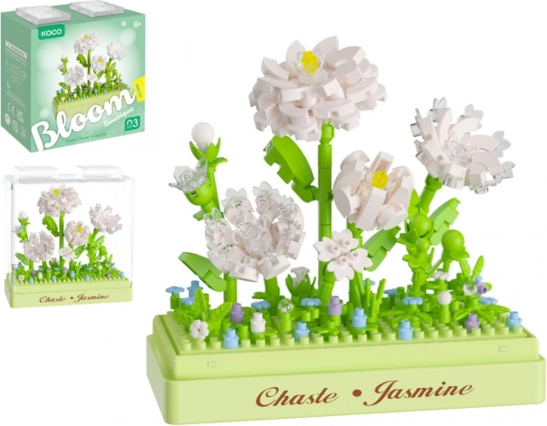 Gradbeni set mini KOCO jasmin 285 koščkov v škatli