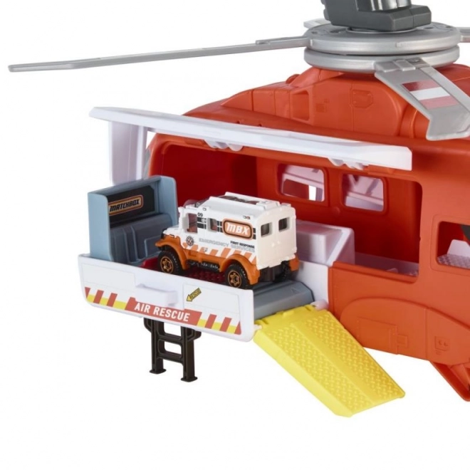 Reševalni helikopter iz škatlice Matchbox