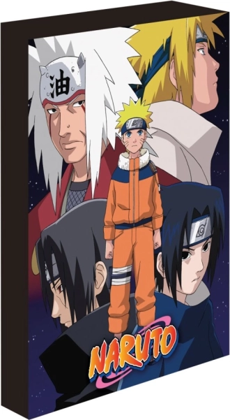 Svetleča LED slika NARUTO 30 × 40 cm