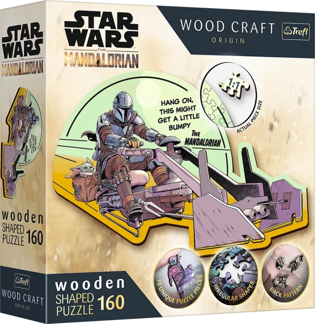 Lesene sestavljanke Star Wars: The Mandalorian – 160 kosov