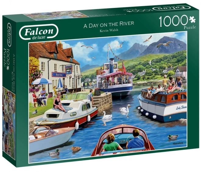 FALCON Sestavljanka Ob reki 1000 delcev
