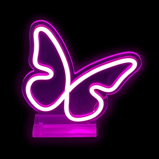 LED neonska lučka metuljček 2Kids Toys