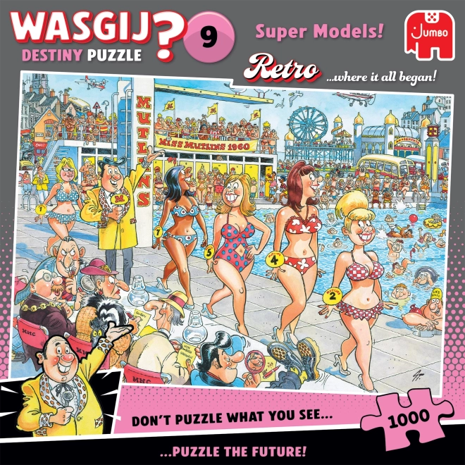Wasgij Destiny 9: Super Modelke Puzzle 1000 Kosov