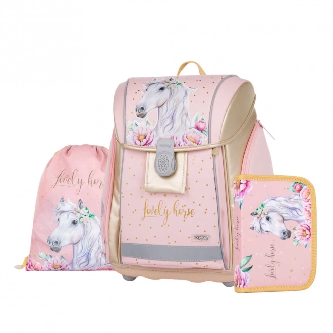 Šolski set Premium Light koň Romantic