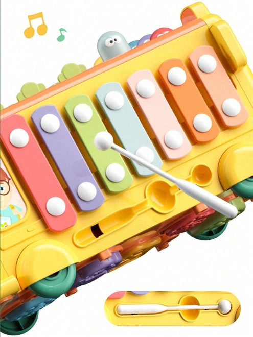 Interaktivni avtobus Montessori 6v1