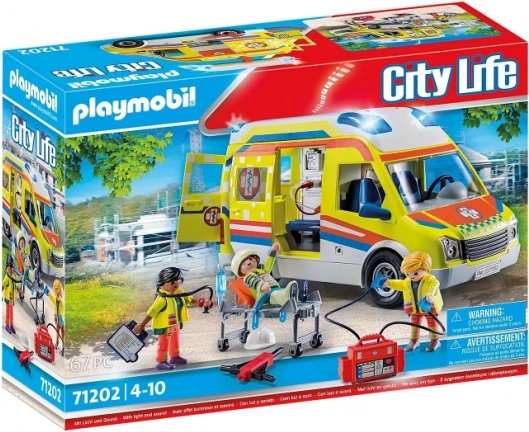City Life Reševalno vozilo s svetlobo in zvokom