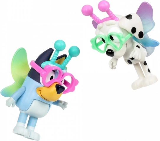 Figurici Bluey dvo-pack Baby Bluey in Chloe