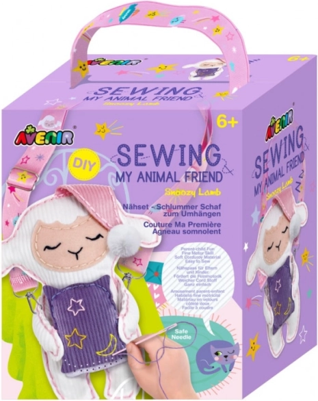 Kreativni šivalni set Animal Friend – Jagnje