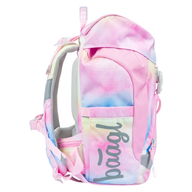 BAAGL Šolski nahrbtnik Airy Rainbow Unicorn