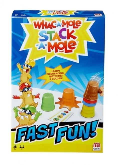 Igra Mattel Whack a Mole (bunkni krtino) 16x24 cm