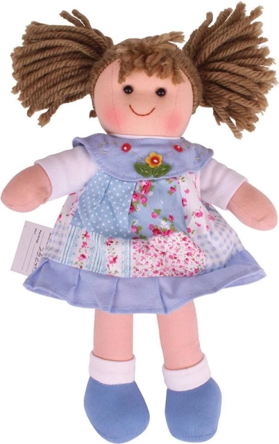 Blagnena punčka Sarah od Bigjigs Toys 28 cm