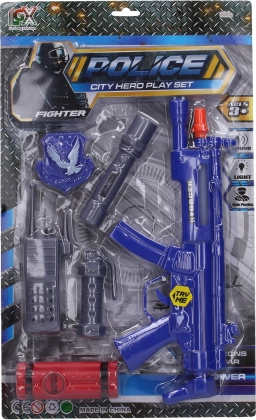 Vojaški set z učinki za otroke
