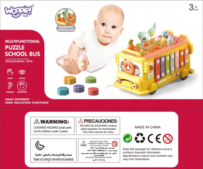 Interaktivni avtobus Montessori 6v1