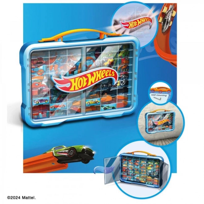 Hot Wheels zbirna vitrina z osvetlitvijo
